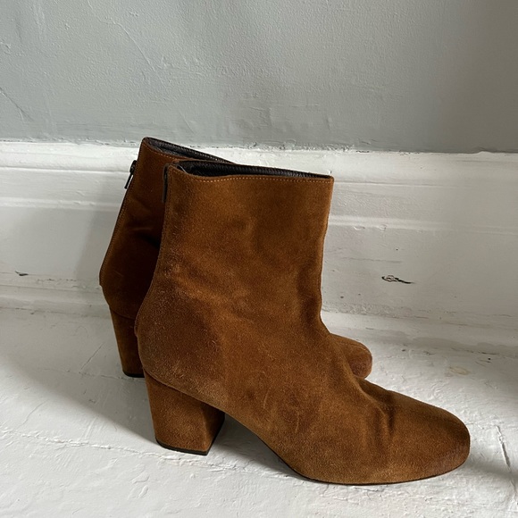 Free People Suede Cognac boots, made in Portugal - Picture 5 of 7